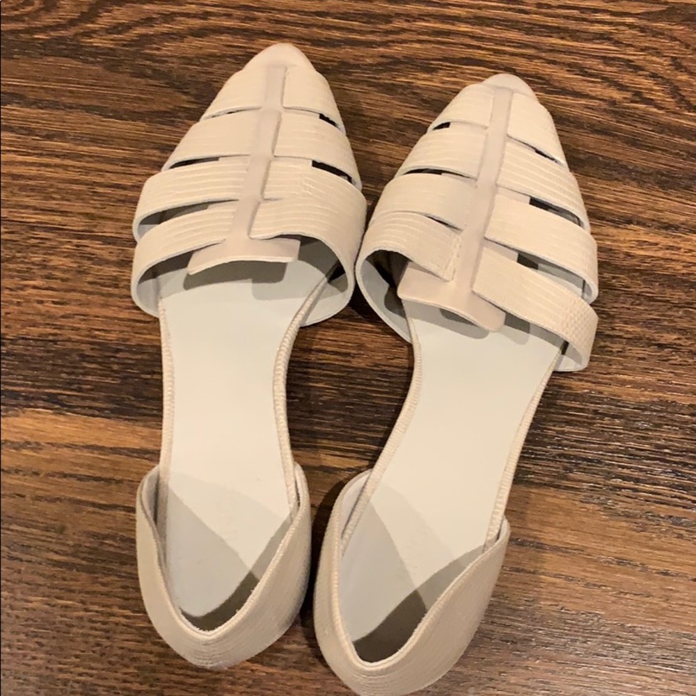 Vince grey flats